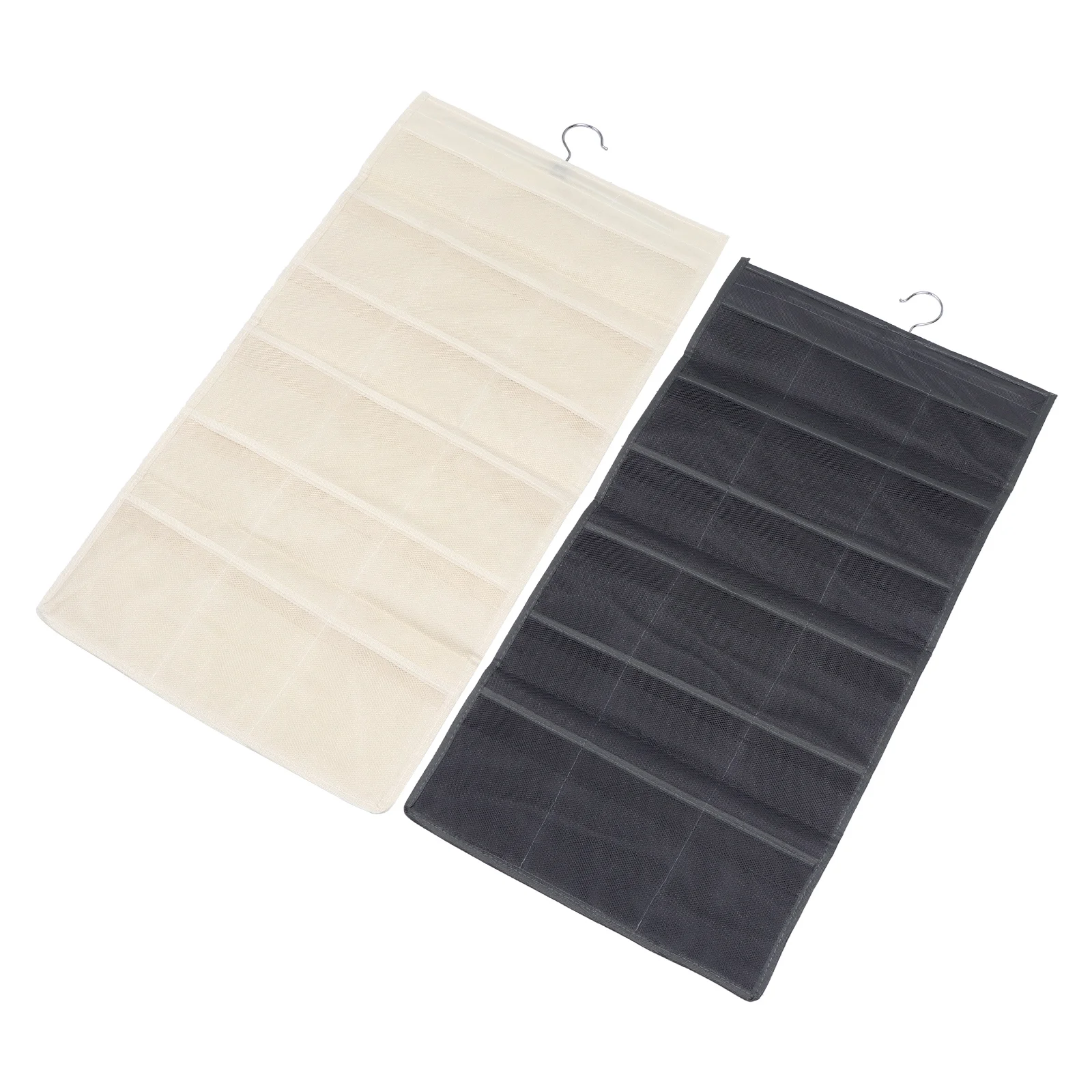 

2pcs Mesh Suspension Wardrobe Bag Wardrobe Pouch Bag Storage Bag Sock Bag Organizer