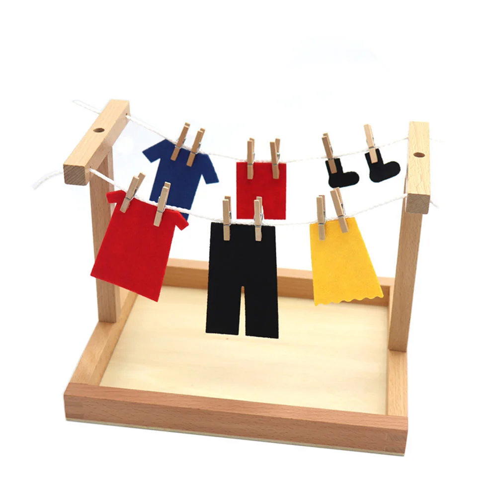 

Laundry Toy Funny Playhouse Kids Prop Clothes Learning Educational Child Toys Toys For Kids Boys Montessori