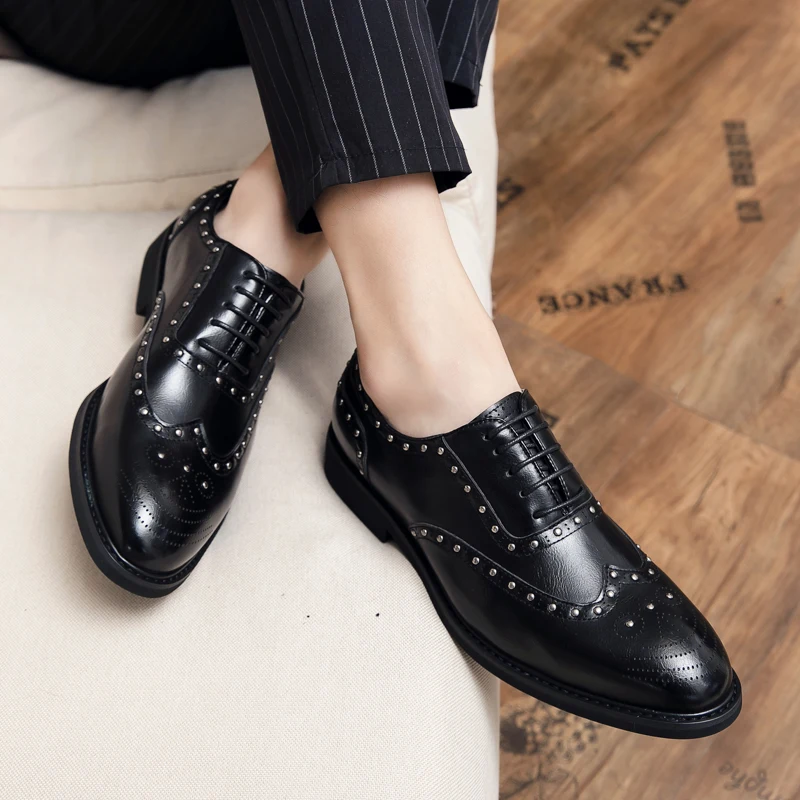 

manlather mens moccasins male fashion black men's dress men summer for hippie formal lether casual skin brown