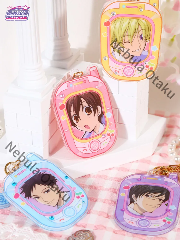 Фото Акриловый брелок-подвеска для рюкзака Ouran High School Host Club с Кёё Отори и Харухи Фудзиякой, косплей-аксессуар, подарок, аниме-товар (легальная копия) №5