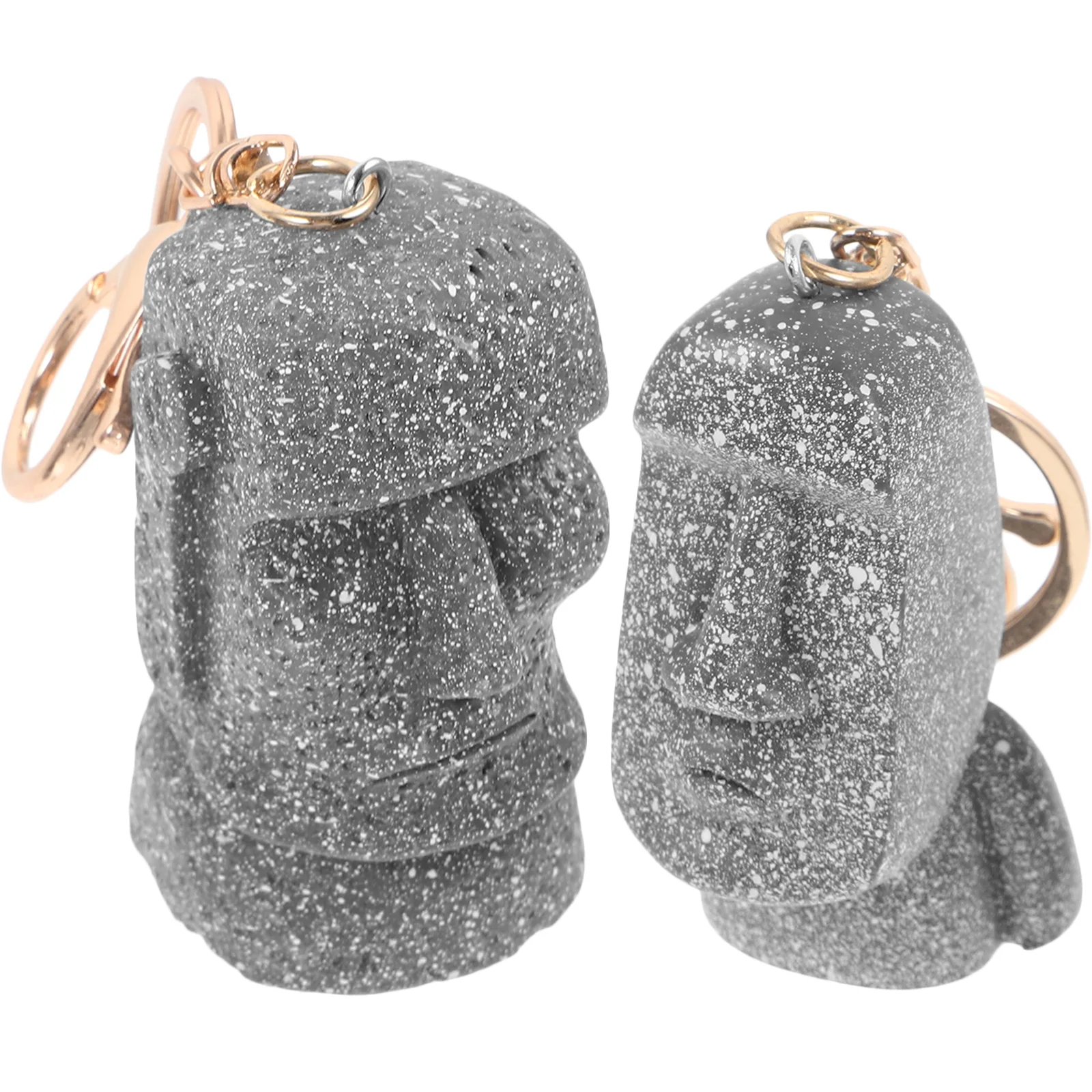 Брелок с головой Моаи брелок островом кольцо декор орнамент Тики 3d фигурка