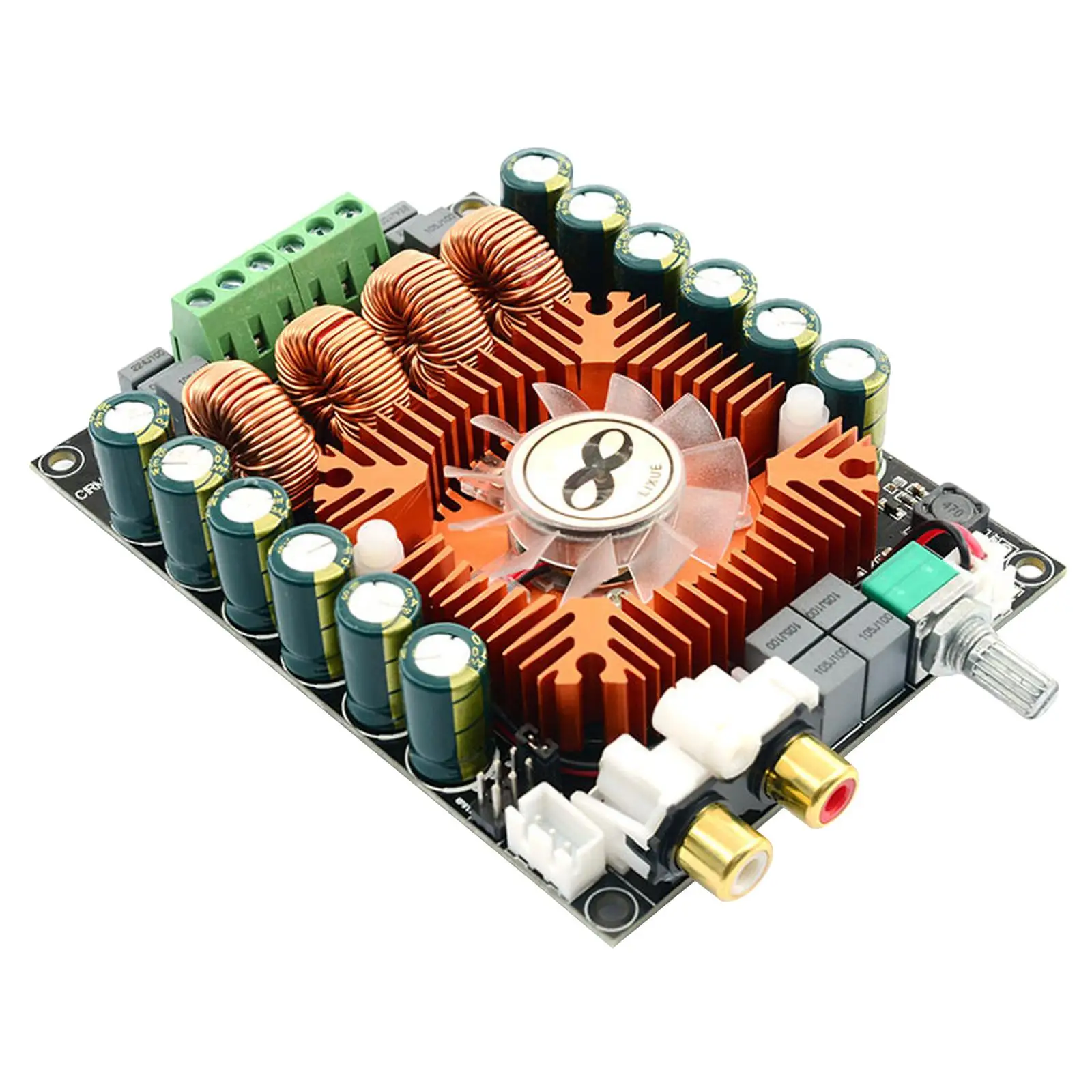 Плата усилителя мощности TDA7498 одноканальный модуль 220 Вт x1 Btl цифровой