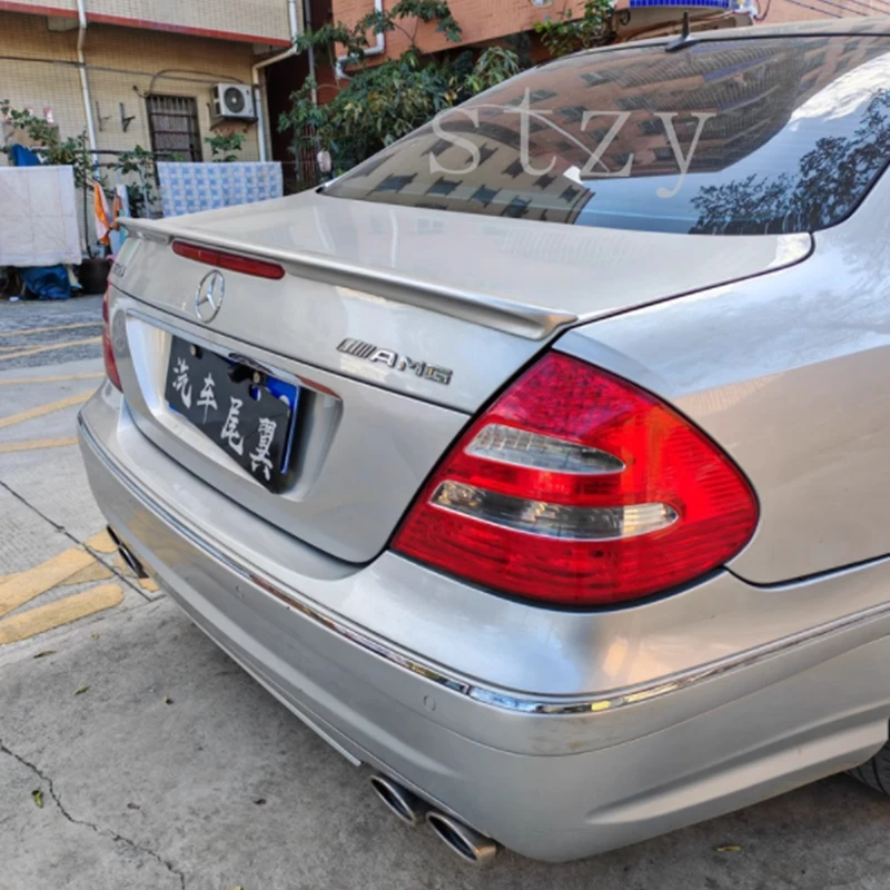 Фото Для Mercedes Benz E-Class W211 E180 200 260 300 320 240 230 280 35 Спойлер на крышу багажника Крылья автомобиля Тюнинг Аксессуары Часть №3