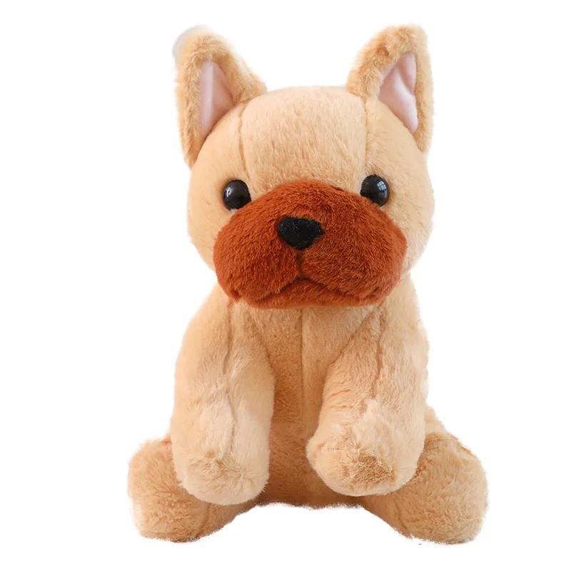 Кукла французского бульдога 34/42 см искусственная плюшевая игрушка милые