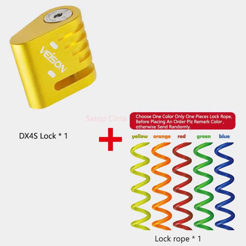 

Замок велосипедный с дисковым тормозом и защитой от кражи