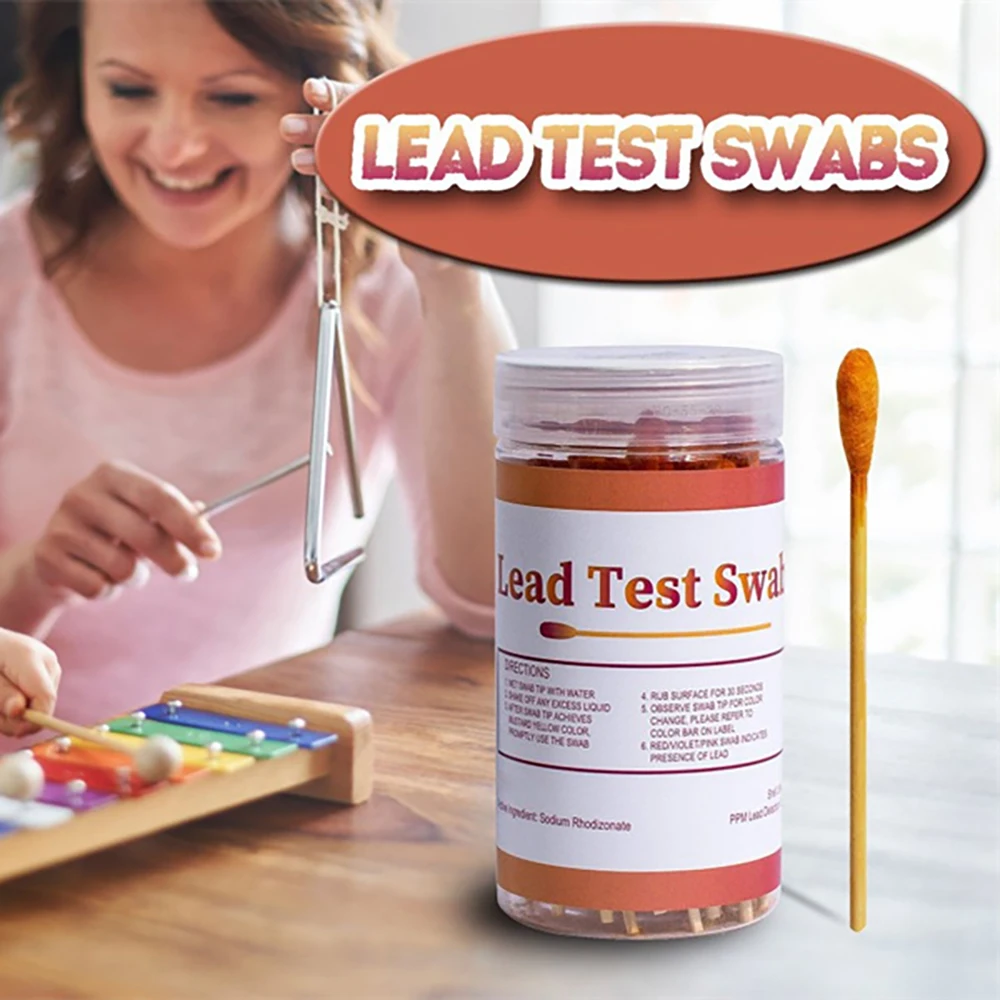 

Detection Of Lead Household Lead Inspection Rapid Lead Test Rapid Detection Sixty Seconds Lead Swab Tools Household Lead Swab