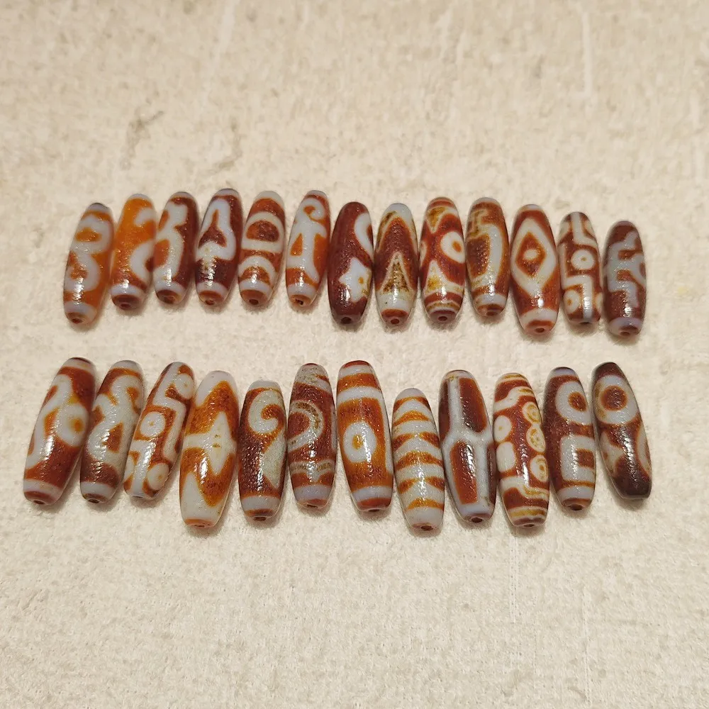 Тайваньский изготовленный из натурального агата Тибетский Тотем Подкова из красного мяса выветренная небесная бусина ожерелье подвеска DIY Аксессуары