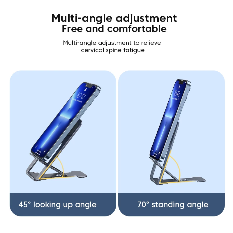 kuulaa phone holder stand aluminum cell phone stand mobile phone support for iphone 13 12 xiaomi samsung huawei free global shipping