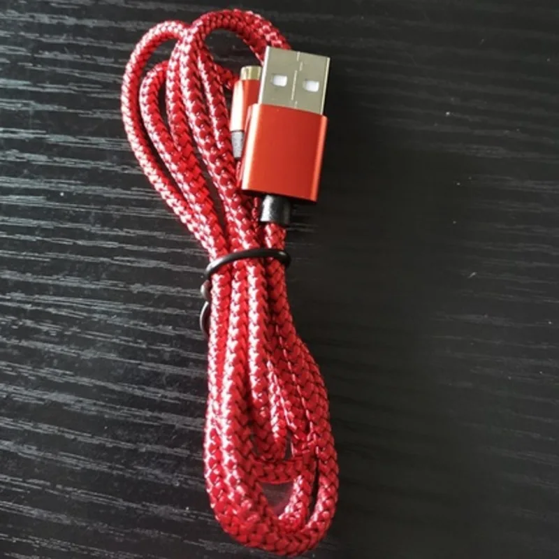 For CASIO WSD-F21HR WSD-F30 WSD-F20 WSD-F10 GSW-H1000 Magnetic Data Cable Charger Smartwatch Charging Cable Nylon Quick Charge