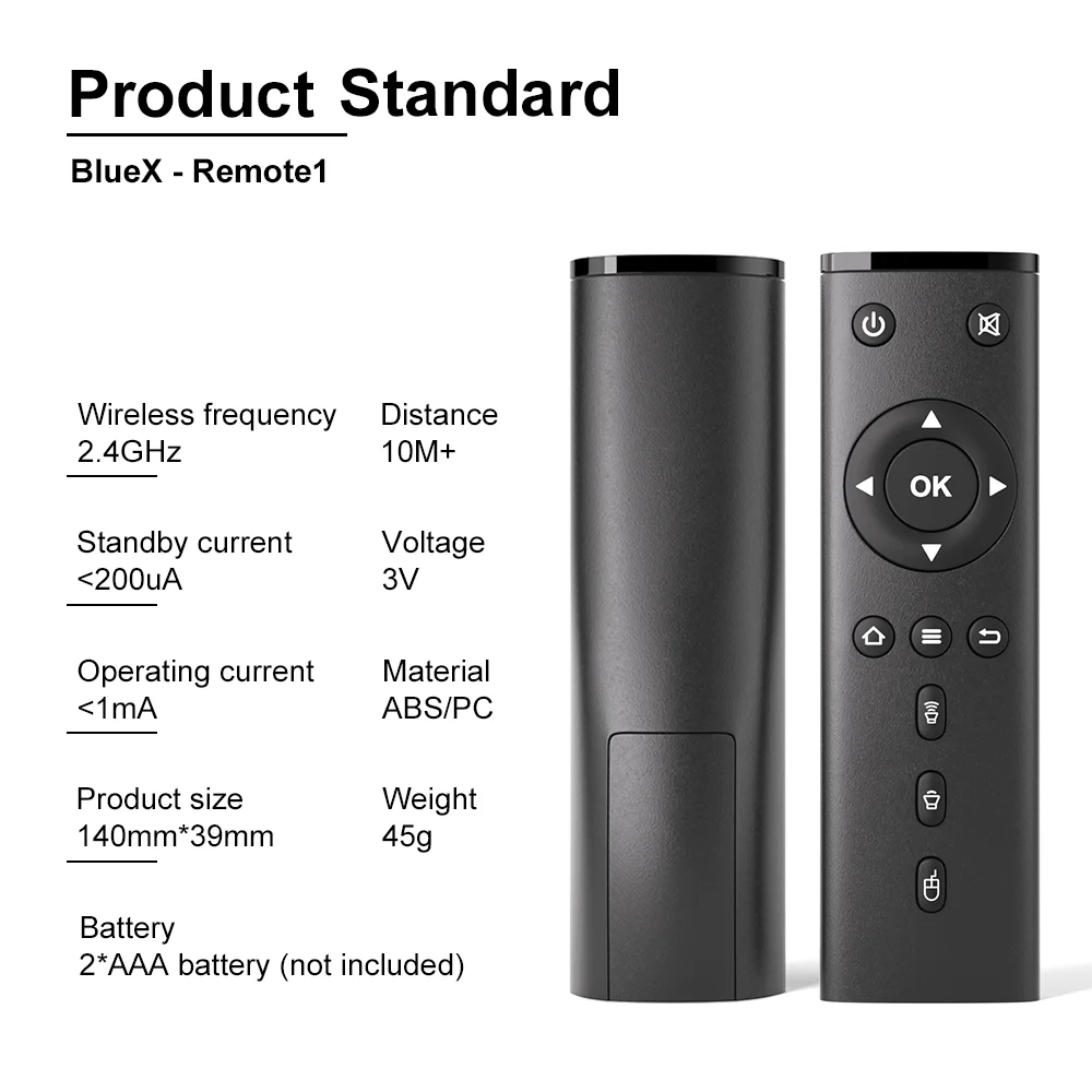 Новинка 2022 беспроводной смарт-пульт дистанционного управления BlueX для Smart Android TV