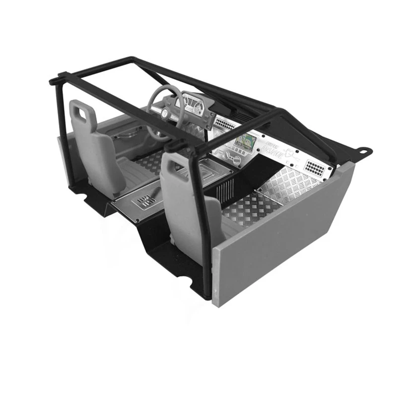 

1/10 Rc Crawler Car Model Trail Finder II Mojave Body (2-door version) Metal Skeleton Cabin Interior