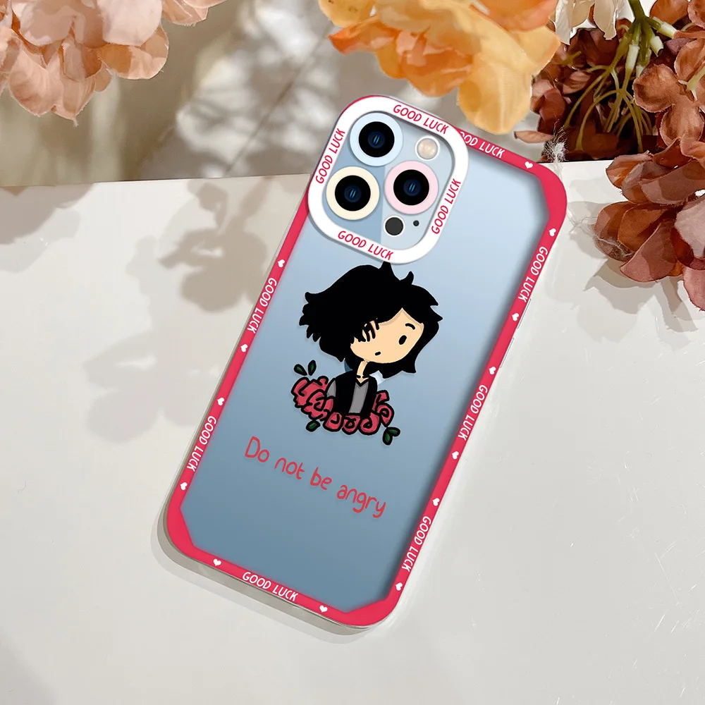 Suitable For IPhone13pro Max Internet Celebrity Popular TPU Painted Cute Cartoon Couple Mobile Phone Protective Case