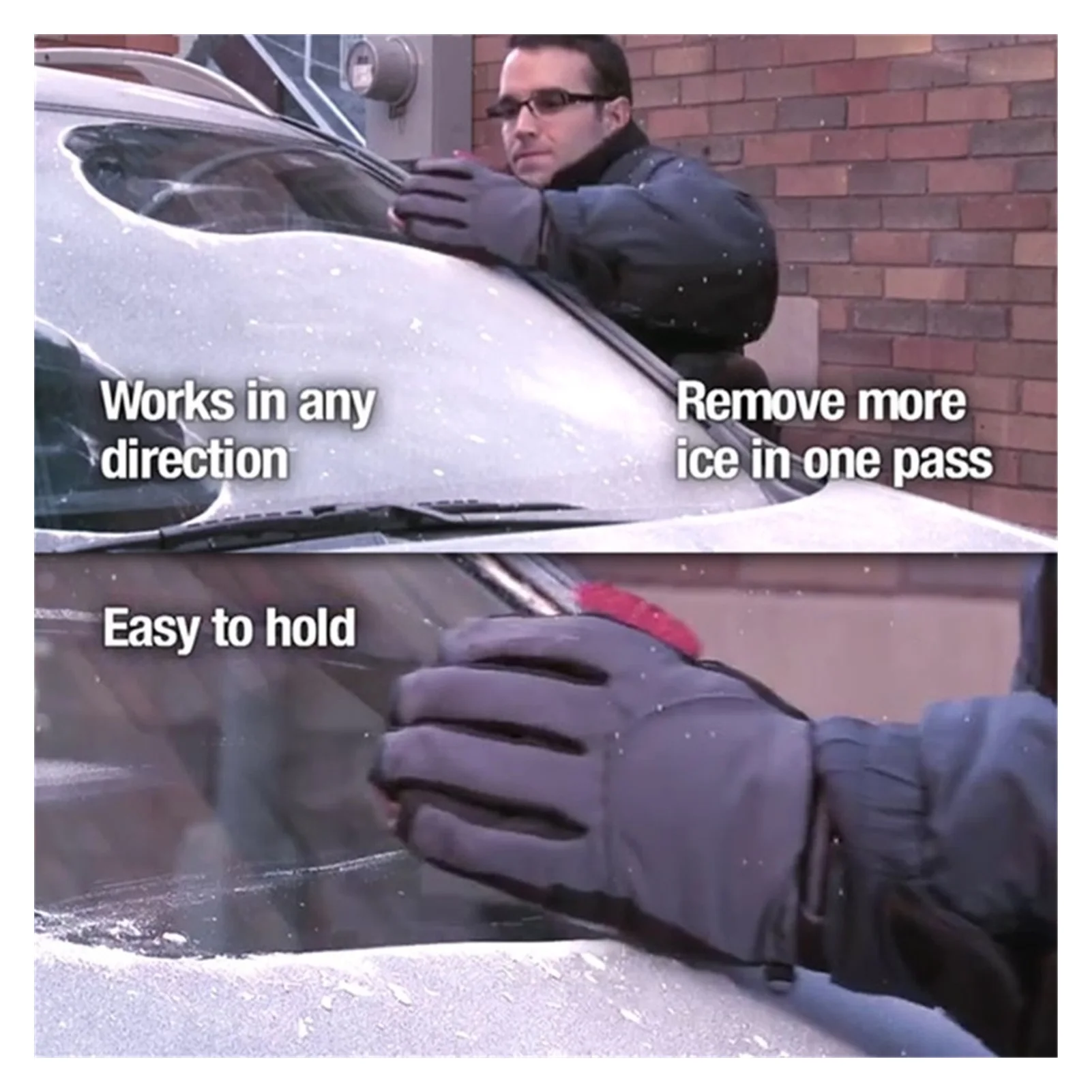 Новинка 2022 новый зимний автомобильный волшебный скребок для лобового стекла