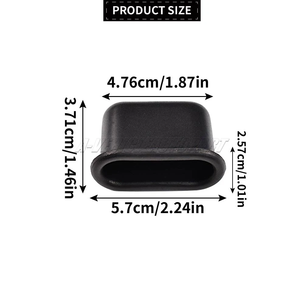 Фото 6R3837707A для VW Polo MK5 UP! Новый уплотнитель нижней дверной стопорной втулки Seat Mii Skoda Citigo, черный, автомобильные аксессуары №2