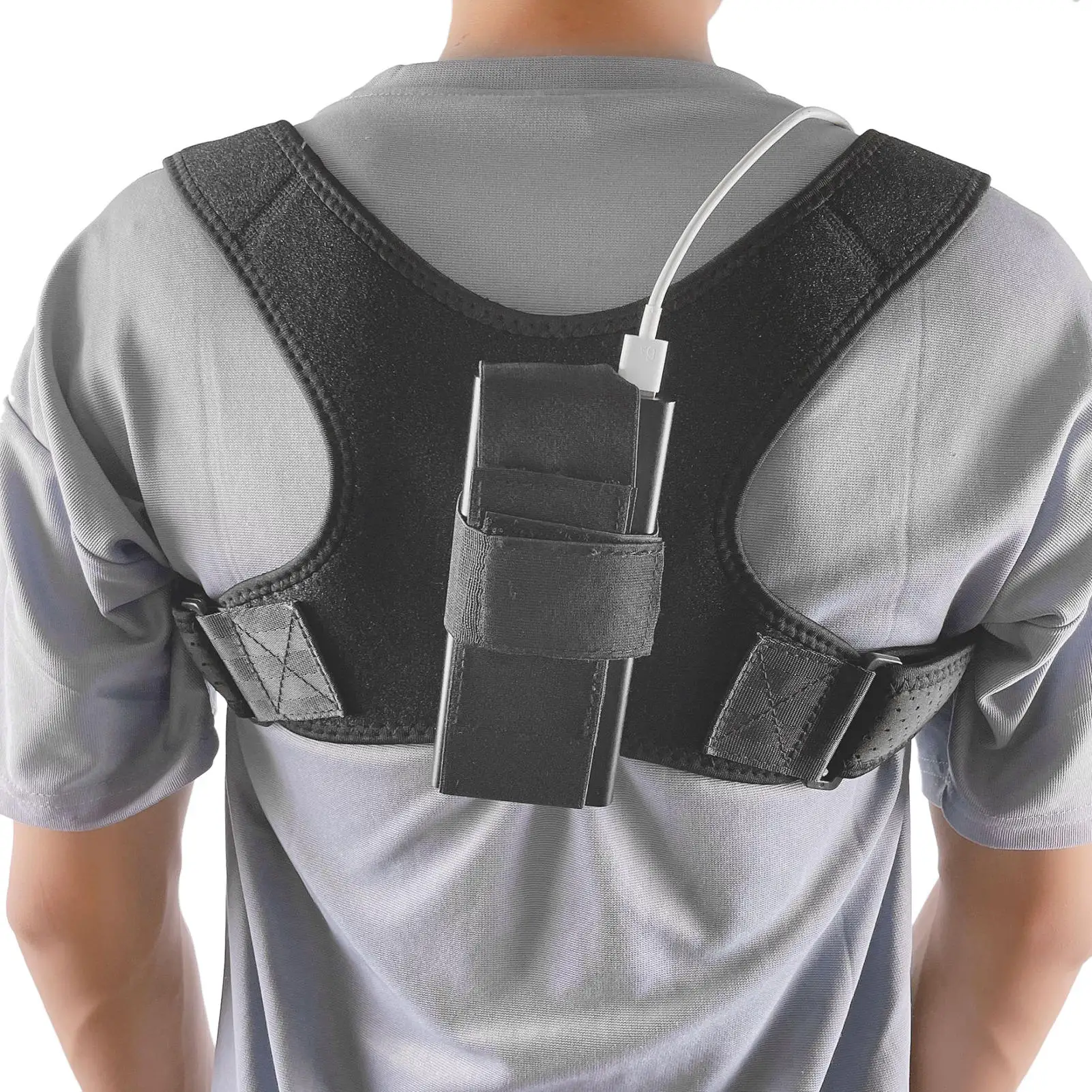 

Mobile Battery Power Bank Replacement For Oculus Quest 2 VR Battery Bracket Holder Adjustable Back Shoulder Carry Bag Belt Strap
