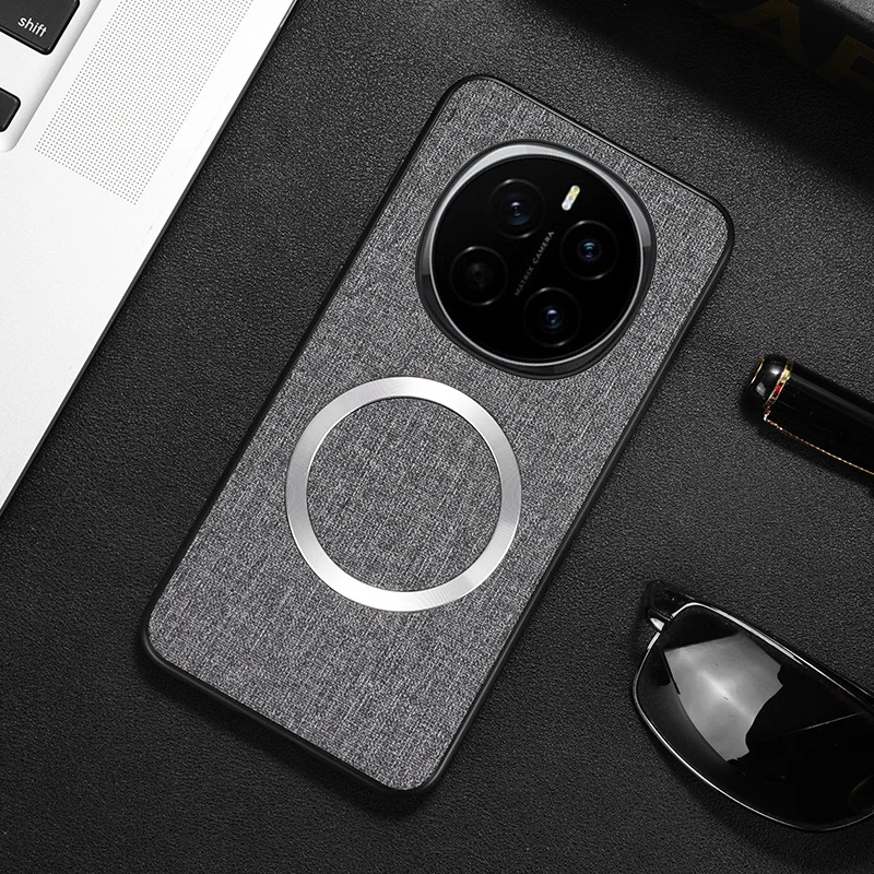 Чехол для Honor Magic 7 Pro магнитный чехол из ТПУ + ПК противоскользящий ультратонкий