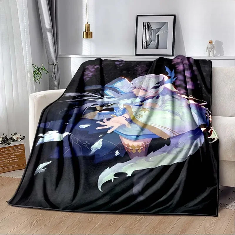 Модное HD печать мультфильм аниме игра Onmyoji одеяло для спальни детская простыня