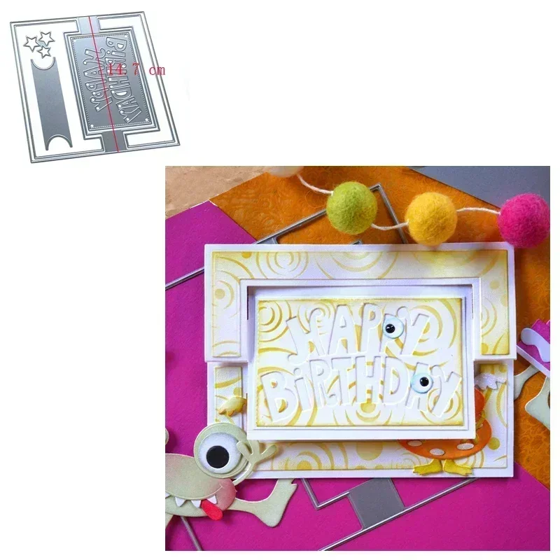 Металлическая вырубка штамп поступление цветок животные металлические Вырубные