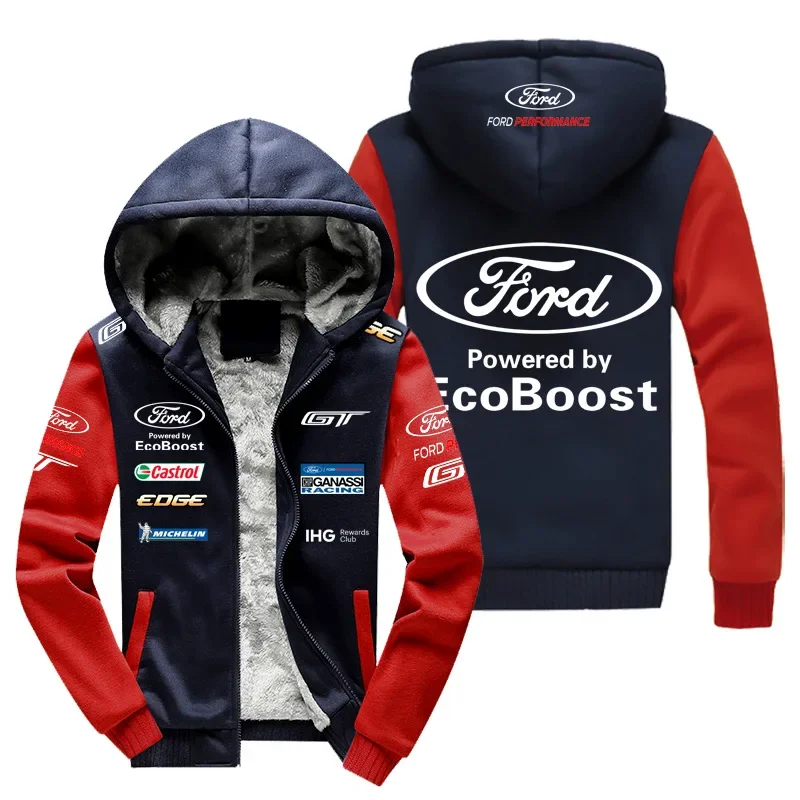 Гоночный костюм F1 модная мужская повседневная толстовка с логотипом автомобиля