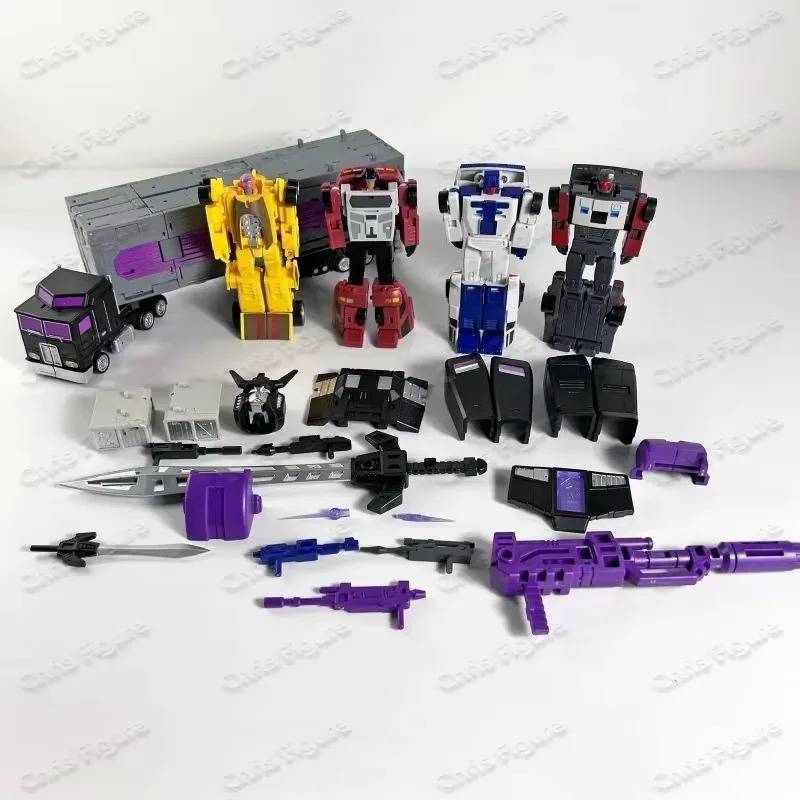 Фото В наличии: Трансформируемая игрушка 5 в 1 MHZ MH-MINI-07 TIGERWING Motormaster Menasor Breakdown Wildrider, фигурка-робот №3