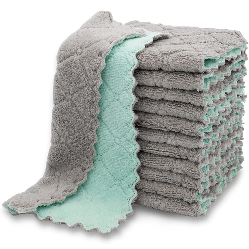 

Микрофибровые кухонные полотенца 10 штук