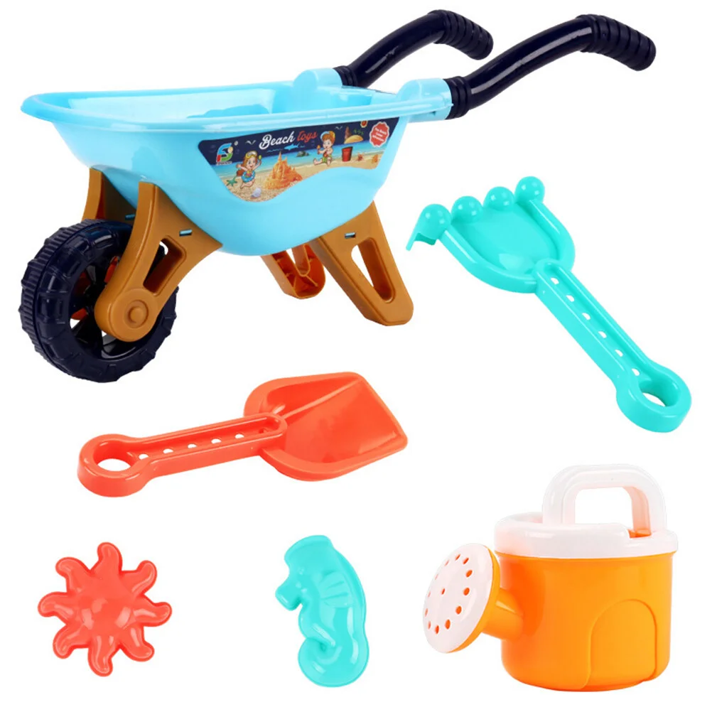 

Beach Toy Stroller Sand Kids Summer Toddler Toys Digging Playset Plastic Children Seaside Sets