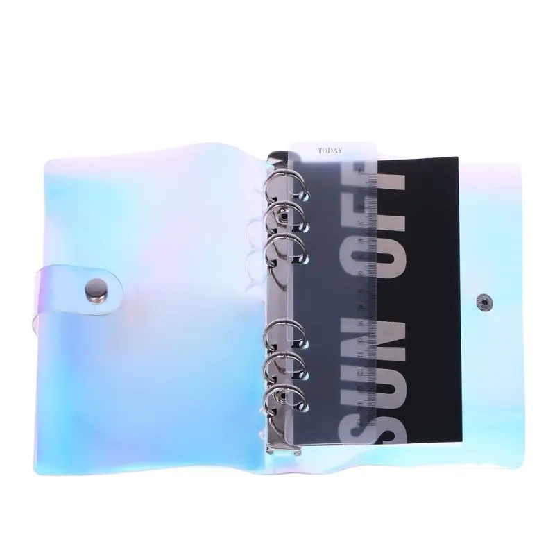 

A5 A6 6 Holes Binder Folder File Cover For Journal Note Book Diary Notepad PVC