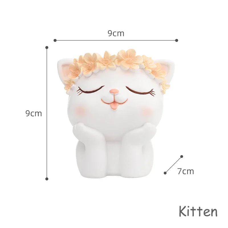 Кашпо Homelike Decor с животными из канифоли