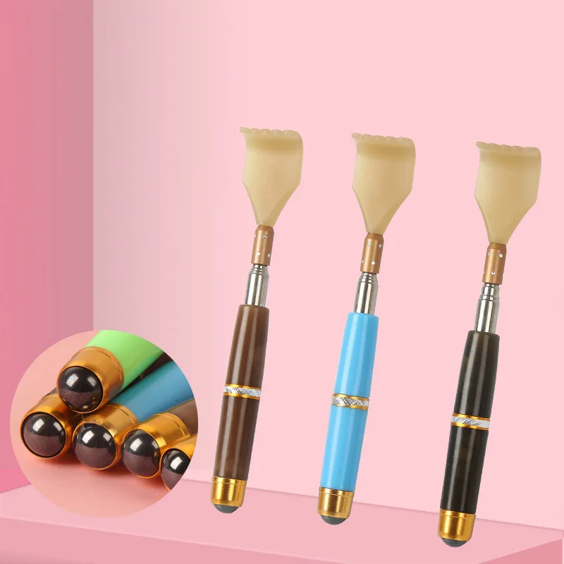 

Tickling Scratching Artifact Back Portable Extendable Massager Itch Body Gua Sha Elderly Gift Telescopic Massage Tool