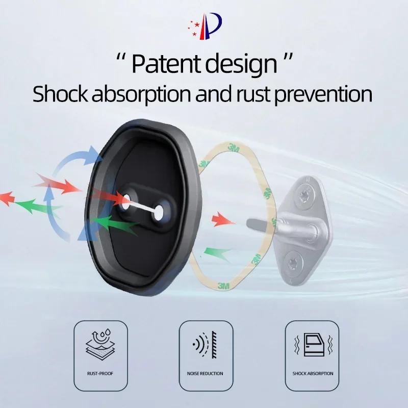 Чехол для дверного замка из силикагеля крышка автомобильного защитная ручки