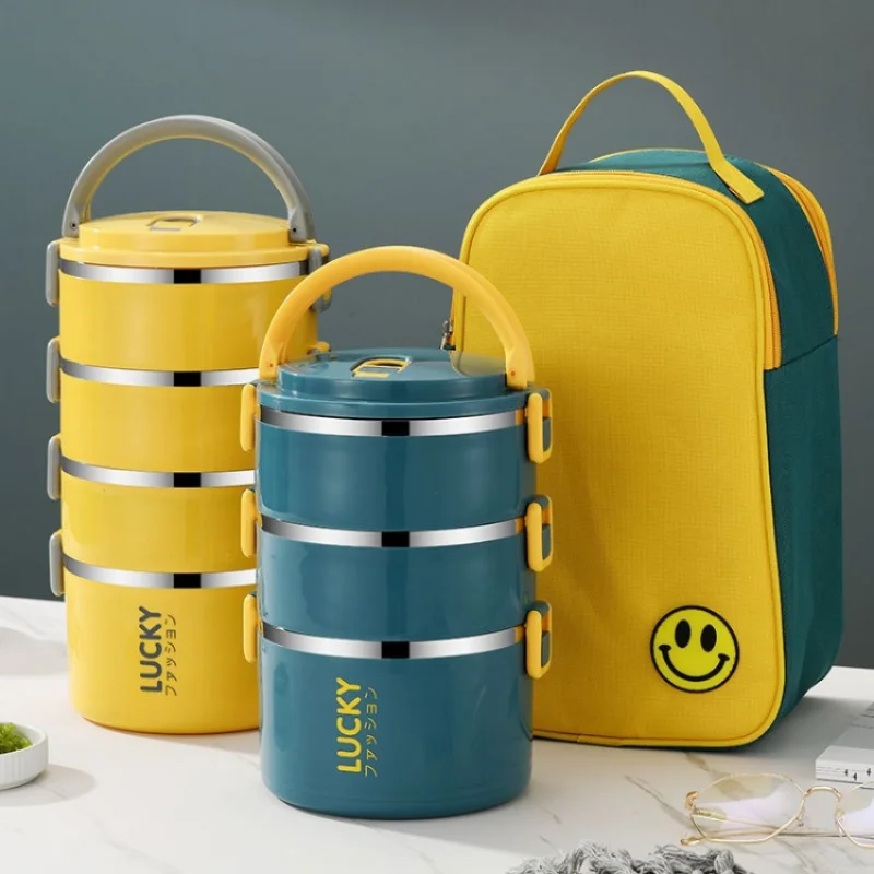 

Thermal Lunch Box Lunch Box Portable Thermo Insulation Bento Thermos Containers Bento Bag Food Warmer for Kids Food Containers