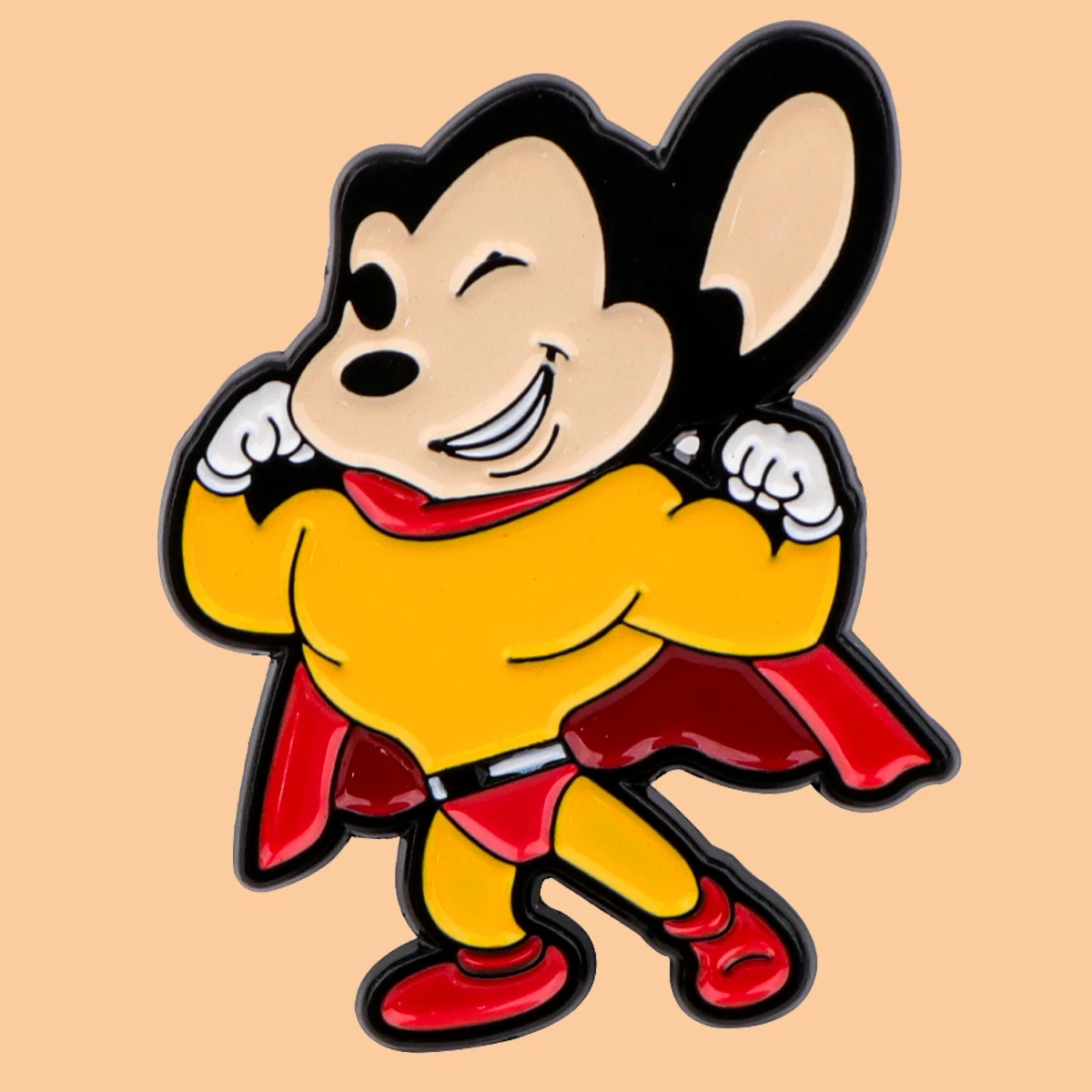 Эмалированные значки с сильным бобом для мышей булавки лацканов рюкзаков