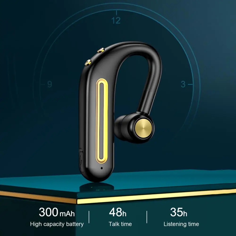 

B680 Bluetooth-compatible 5.0 Earphone Ear Hook IPX7 Waterproof Wireless Stereo Headphones Sports Headset for Business