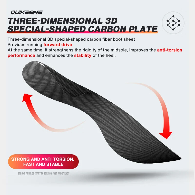 361 Degrees Furious Men Carbon Plate Running Shoes Professional Marathon Shock Absorption Lightweight Men Sport Shoes 672312203F