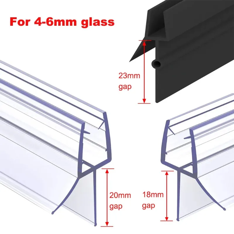 Уплотнительная лента для двери душевой кабины из ПВХ | AliExpress