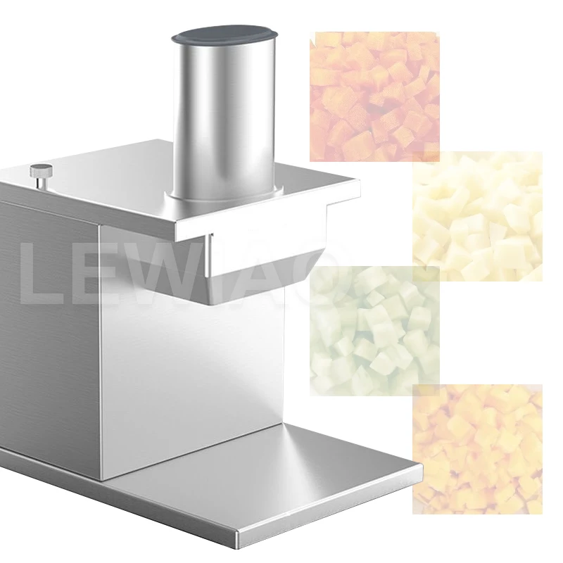 

Radish Dicing Machine High Quality Processing Vegetable Potato Onion Granules Chopped Equipment