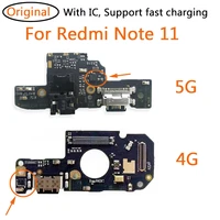 original charging dock port board for xiaomi redmi note 11 note11 4g 5g usb charger connector flex cable replacement parts