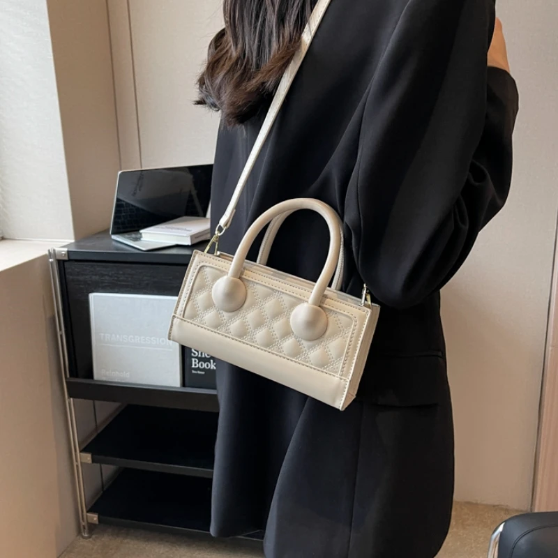 

Женская сумка из мягкой кожи, роскошная дизайнерская однотонная сумка через плечо с верхней ручкой, модная простая сумка на плечо высокого качества, 2023