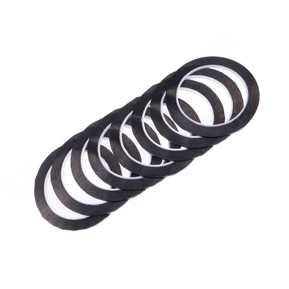 

Самоклеящаяся клейкая лента, 16 шт., клейкая лента для маркировки белой доски, черный цвет