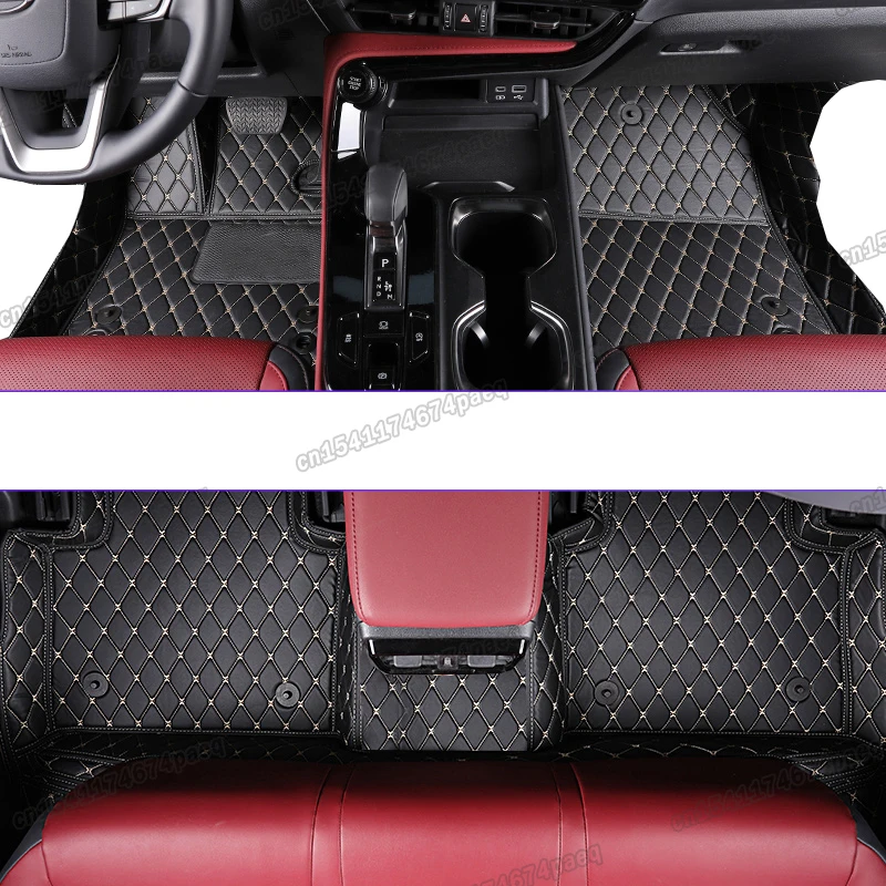 leather car floor mats carpet for lexus nx az20 200 250 350 300 2021 2022 2023 Interior Accessories 2024 pad styling hybrid