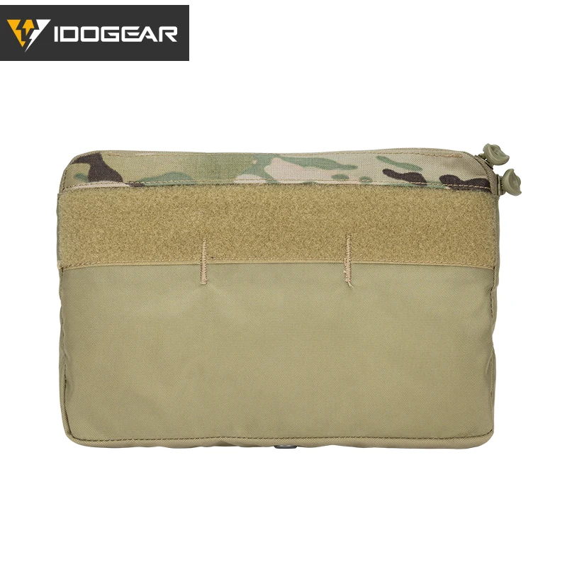 

IDOGEAR Tactical Kangaroo Insert Pocket Military DOPE Storage Inner Pouch Hook&Loop Hunting Airsoft Accessories