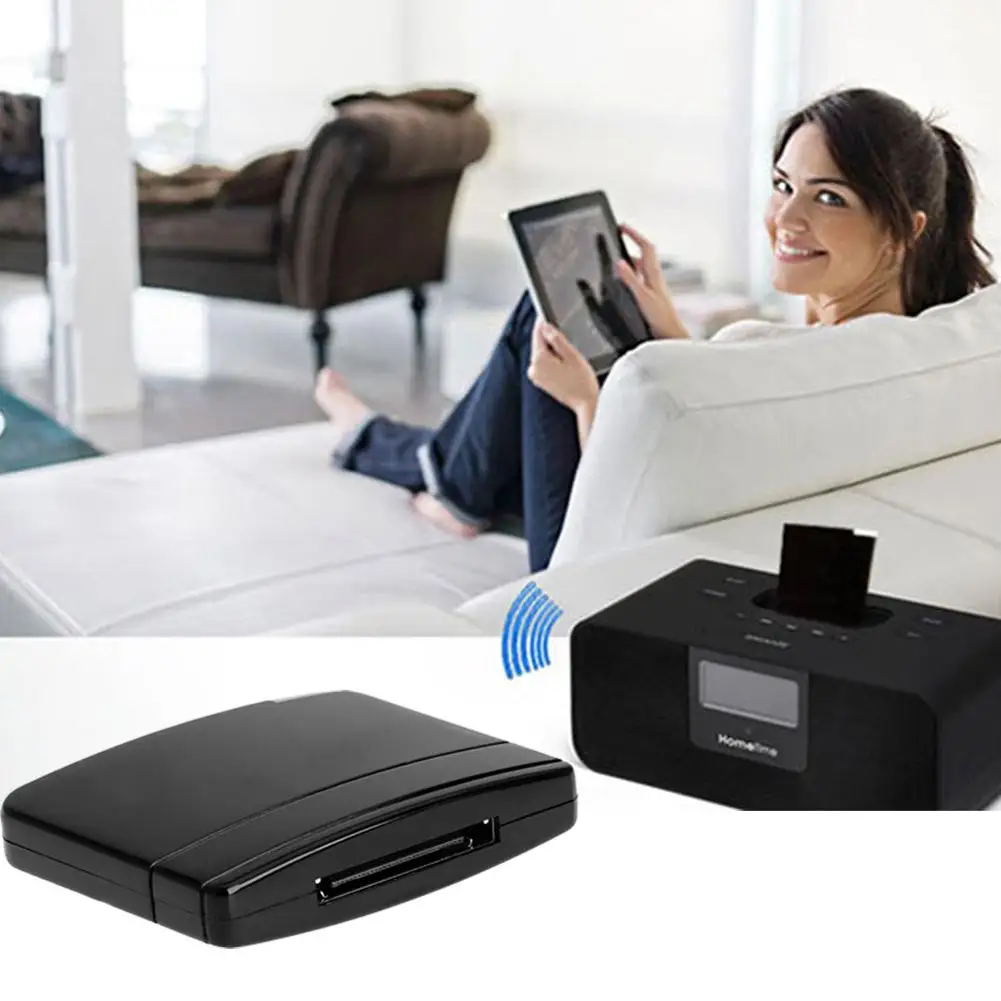 

Bluetooth audio receiver TS-BTIP03 I30PIN Quality A2DP Bluetooth-compatible Music Audio 30 Pin Receiver Adapter for iPod iPhone
