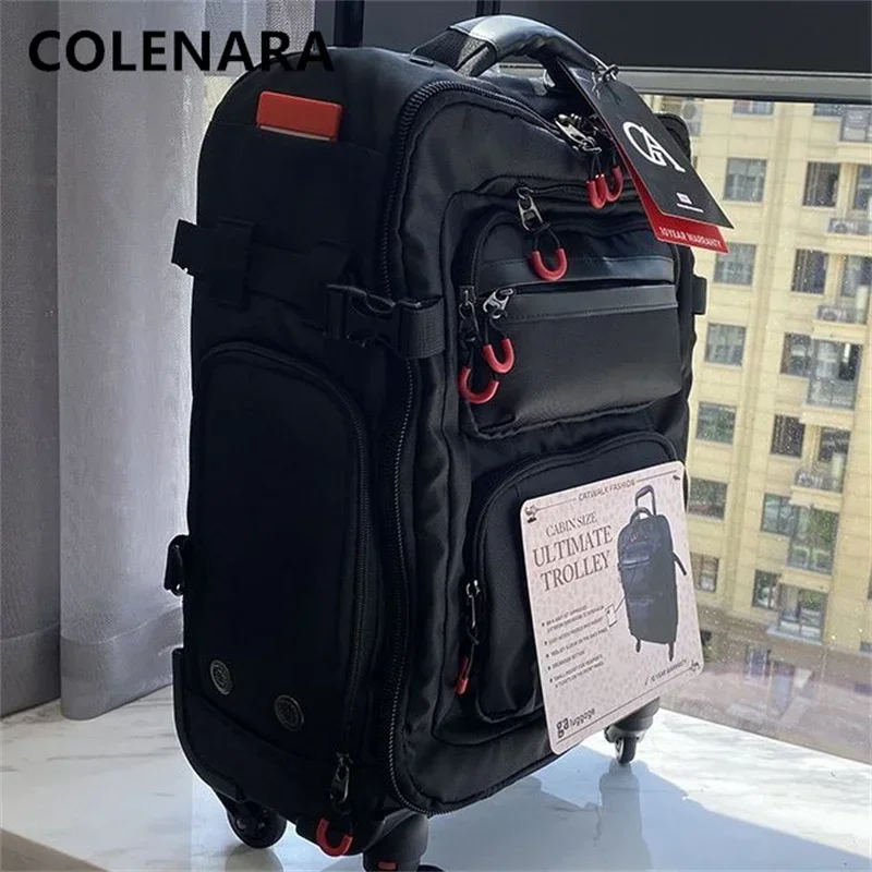 Чемодан COLENARA 20-дюймовый мужской интернат многофункциональный чемодан на