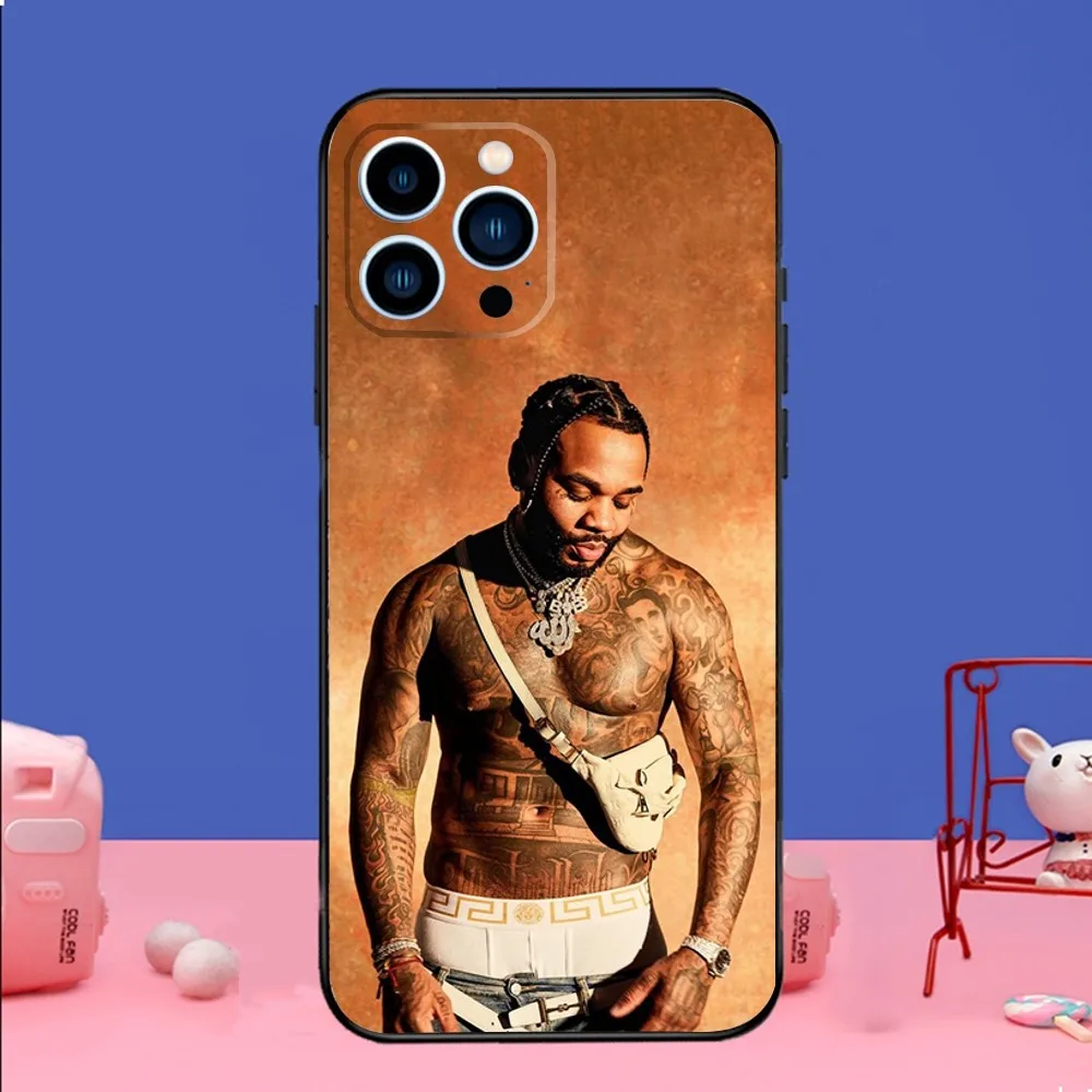 Чехол для телефона Rapper K-Kevin Gates iPhone 14 13 12 Mini 11 Pro XR X XS MAX 6S 7 8 Plus силиконовый мягкий