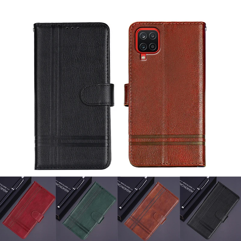 

Leather Flip Wallet Case For Samsung Galaxy A12 A10 A20e A31 A02s A40 A41 A50 A51 A52 A70 A71 A21s A3 A5 A6 A7 A8 Protect Cover