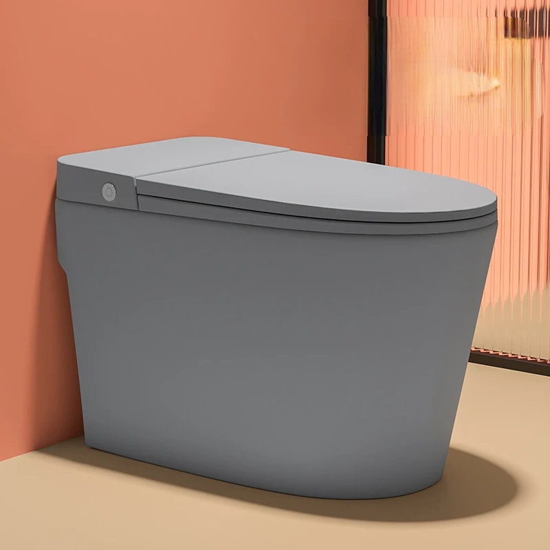 

Color Domestic Toilet without Tank Siphon Small Apartment Pulse Electric Smart Seat Toilet Water Pressure Limit