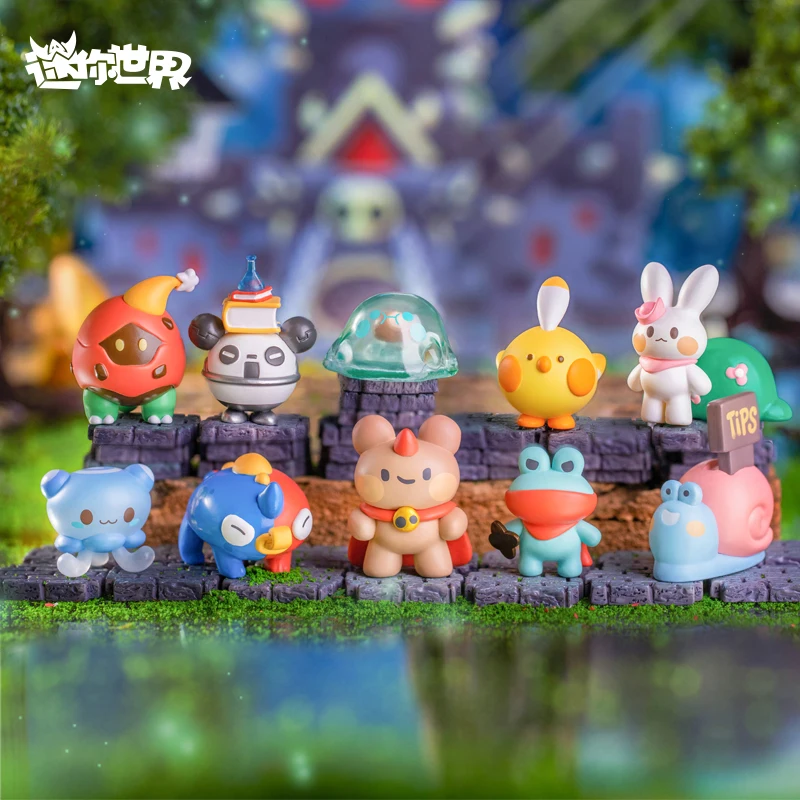 

Mini World Brave Break Into The Magic City Gashapon Tide Play Decoration Creative Blind Box Doll Gift