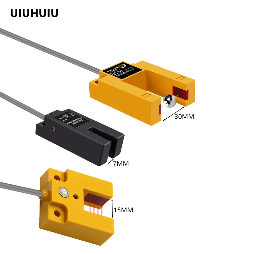 

U-shaped Slot Type Photoelectric Induction Switch E3S-GS30E4 Infrared Sensor 12V 24V Proximity Switch Elevator Floor Induction