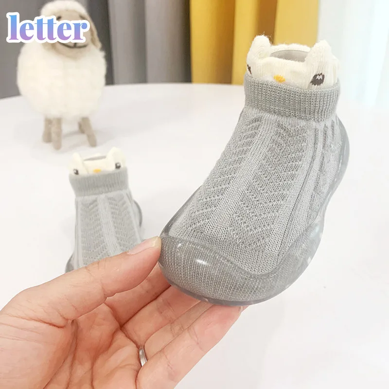 

New Baby Toddler Mesh Shoes Baby Thin Socks Shoes First Walker Kids Infant Indoor Early Soft-soled Non-slip Shoes Spring Autumn