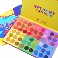 new products 54 color eye shadow plate vitality candy color european and american makeup eye shadow disc